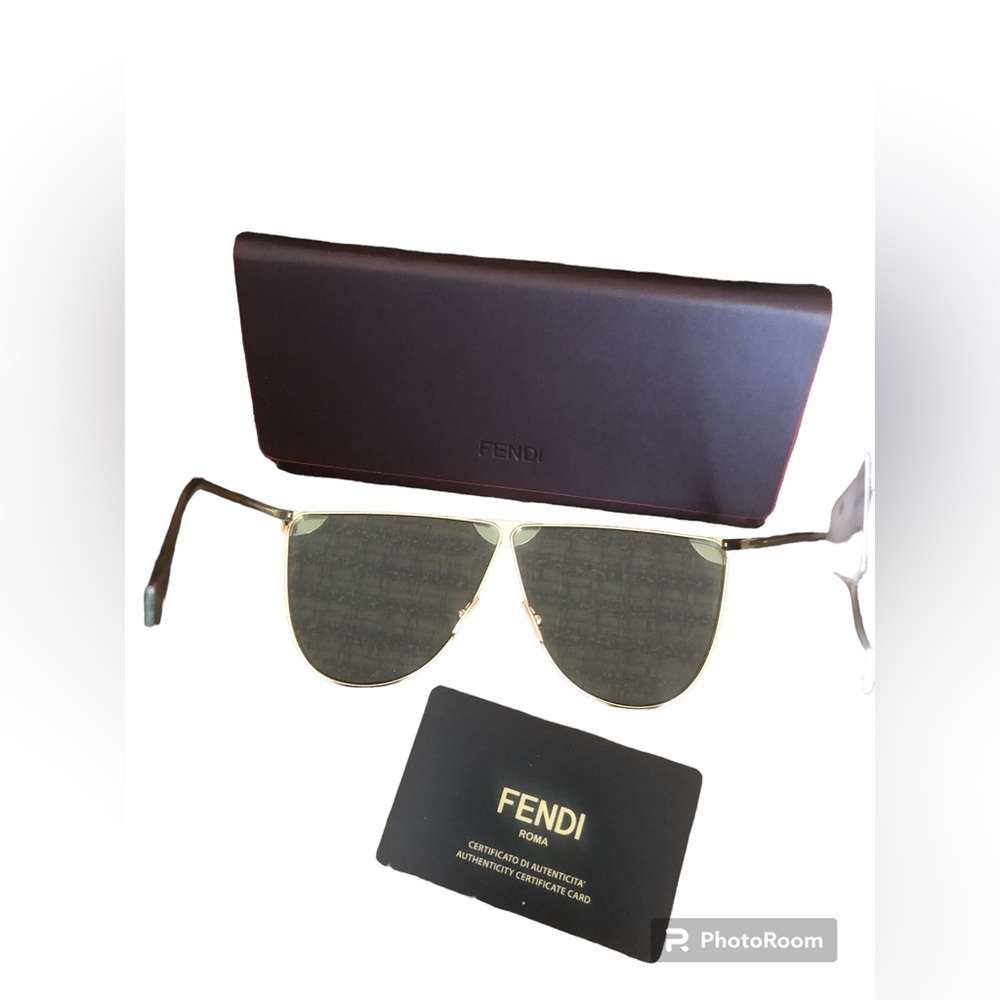 Fendi 69mm Aviator Sunglasses - Picture 6 of 12